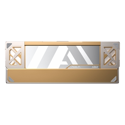 Aula AG60 Alüminyum Manyetik Klavye Hall Effect Snowglow Switch 8000Hz RGB TKL Hot Swap Oyuncu Klavyesi Şeffaf - 9