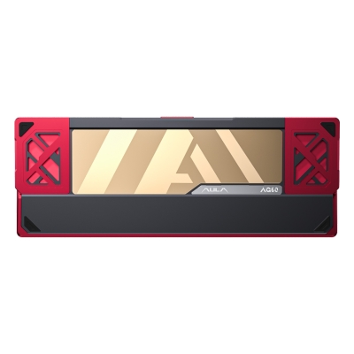 Aula AG60 Pro Alüminyum Manyetik Klavye Hall Effect Aether Switch 8000Hz RGB TKL Hot Swap Oyuncu Klavyesi Kırmızı - 9