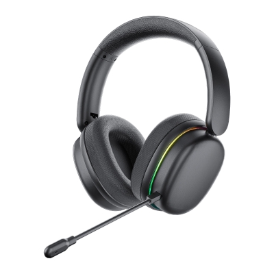 Aula G7 PRO Tri Mode Kablosuz RGB Gaming Mikrofonlu Oyuncu Kulaklığı 7.1 Surround Ses 40mm Driver Düşük Gecikme E-Spor Kulaklık Siyah - Aula