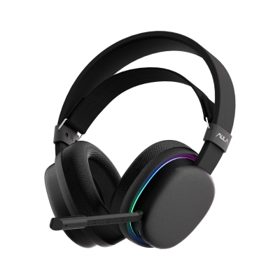 Aula G7 Tri Mode Kablosuz RGB Gaming Mikrofonlu Oyuncu Kulaklığı 40mm Driver Gürültü Engelleyici Mikrofonlu Kulaklık Siyah - Aula