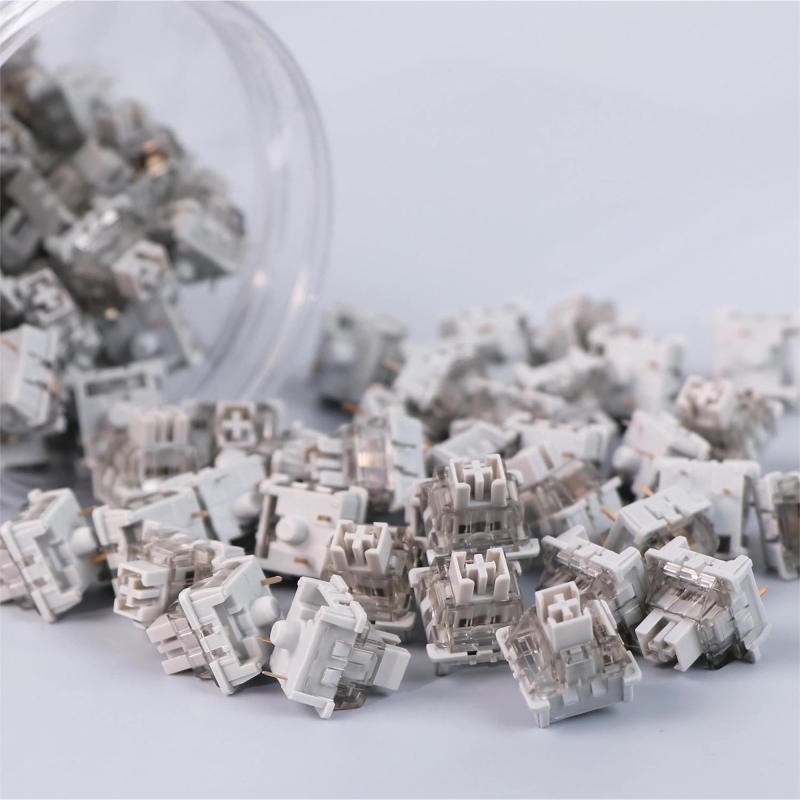 Aula Leobog Gray Wood V3 Lineer Mekanik Switch 100 Adet - 5