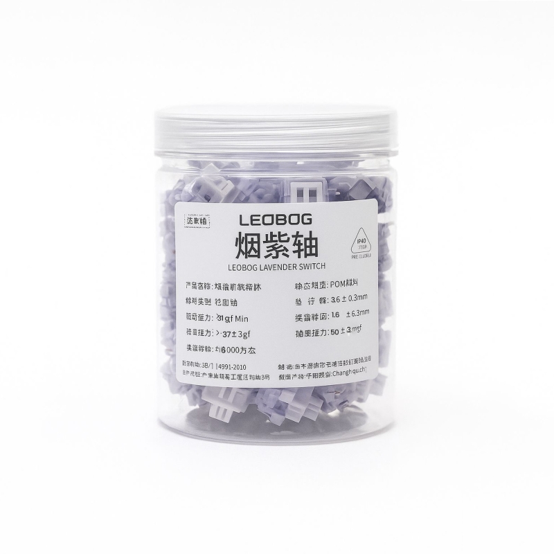 Aula Leobog Violet Mist Lineer Mekanik Switch 100 Adet - 4