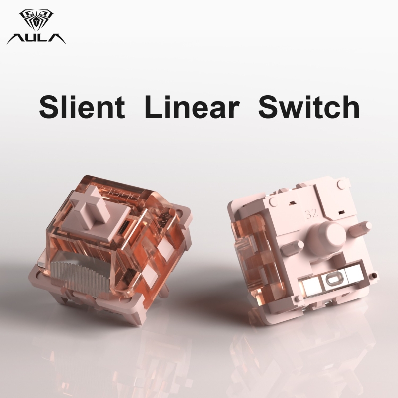 Aula Leobog Silent Cotton Candy Lineer Mekanik Switch 100 Adet - 2
