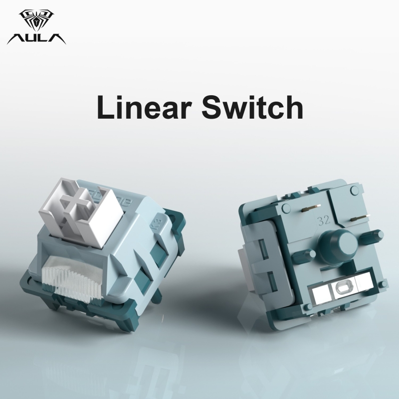 Aula Leobog Turquoise Lineer Mekanik Switch 100 Adet - 4