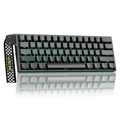 Aula Mini 60 He Pro Hall Effect Manyetik Klavye Rapid Trigger Stromrise Switch 8000Hz TKL Hot Swap Oyuncu Klavyesi Siyah - 9