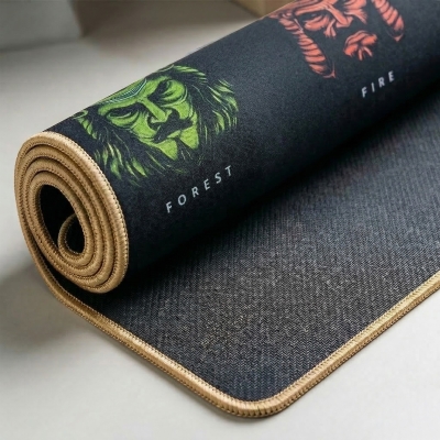 Aula MP-WFFM 70x30cm Kaymaz Tabanlı Gaming Oyuncu Mousepad Siyah - 4