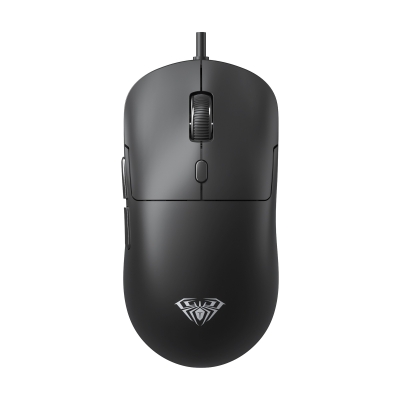 Aula S35 7200 DPI RGB Efektli Makrolu USB Kablolu Gaming Oyuncu Mouse Siyah - Aula