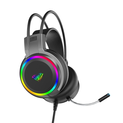 Aula S608 Rainbow 3.5mm + USB-A Gaming Oyuncu Kulaklığı - Aula