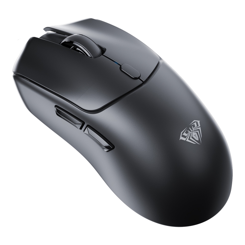 Aula SC580X Lightweight PAW3311 Sensör 10000 DPI 1000Hz Kablolu ve Kablosuz Gaming Oyuncu Mouse Siyah - 1