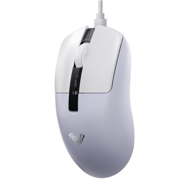 Aula SC590 Pro PAW3311 Sensör 20000 DPI 1000Hz Kablolu ve Kablosuz Gaming Oyuncu Mouse Beyaz - 7