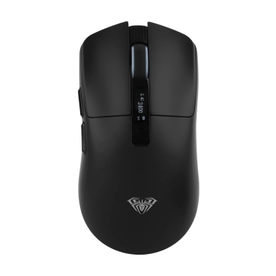 Aula SC590 Pro PAW3311 Sensör 20000 DPI 1000Hz Kablolu ve Kablosuz Gaming Oyuncu Mouse Siyah - Aula