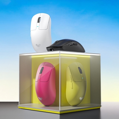 Aula SC680 26000DPI 7 Tuşlu Kablosuz Optik Gaming Oyuncu Mouse Pembe - 7