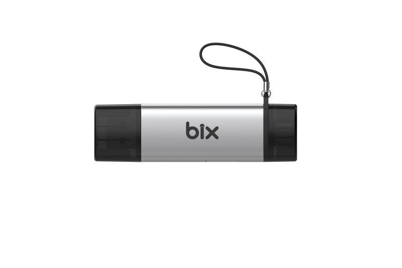Bix ADP-11 Type-C ve USB 3.2 Micro SD, SDHC, SDXC, MMC OTG Hafıza Kartı Okuyucu - 2