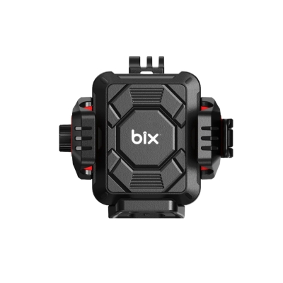 Bix BMPH04 Ayna Bağlantılı 360° Derece Ayarlanabilir 4”-7” Telefonlar ile Uyumlu Titreşim Önleyici Motosiklet Bisiklet Telefon Tutucu - 2