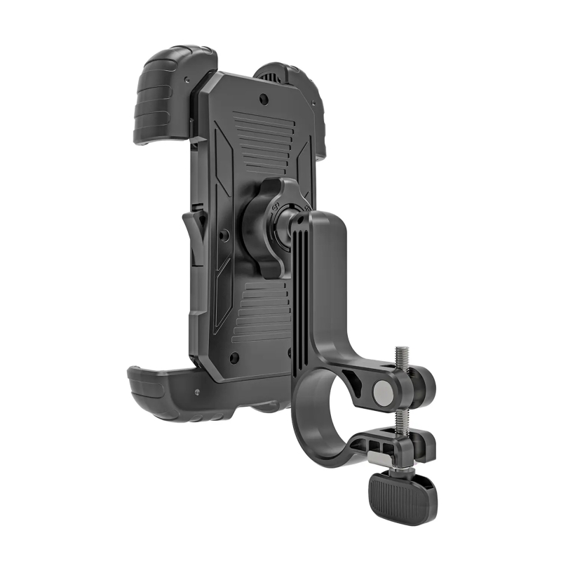 Bix BPH02 360° Derece Ayarlanabilen Gidon Bağlantılı Bisiklet Motosiklet için ABS 4-7.8″ inç Telefon Tutucu - 9