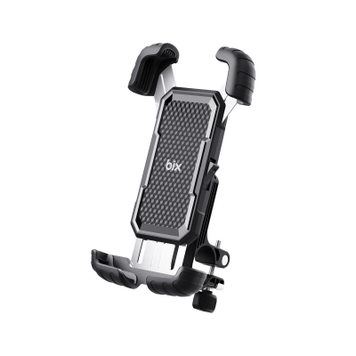Bix BPH02 360° Derece Ayarlanabilen Gidon Bağlantılı Bisiklet Motosiklet için ABS 4-7.8″ inç Telefon Tutucu - Bix
