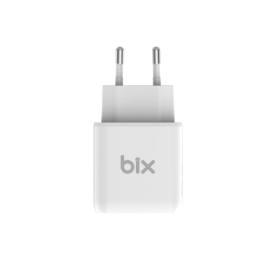 Bix BX-PD25TA 25W PD Hızlı Şarj Adaptörü Beyaz - Bix