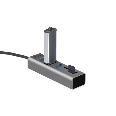 Bix BX04HB USB 3.0 Kart Okuyucu ve 3 Portlu Çoklayıcı Hub - Bix