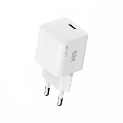 Bix BX1P46G GaN 45W Kompakt Şarj Aleti Type-C PPS/AVS Destekli Hızlı Şarj Cihazı ve 1.2 Metre Type-C Kablo - 8