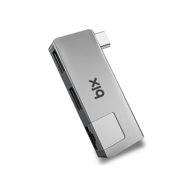Bix BX21HB Type-C to USB 3.2 USB 2.0 RJ45 Dönüştürücü Adaptör - Bix
