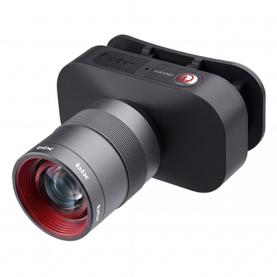 Bix BXT1FL 10W Şarj Edilebilir Kafa Feneri 750 Lümen 2500mAh 4 Işık Modlu Zoom Özellikli LED Kafa Lambası Headlight - Bix