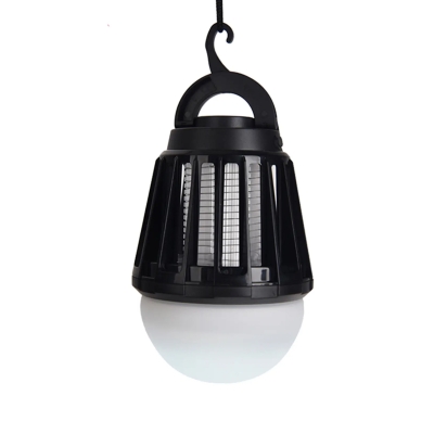 Bix KL01 Şarj Edilebilir Sivrisinek Kovucu Kamp Lambası Ultraviyole LED Elektronik Zapper Taşınabilir Fenerli IPX6 Su Geçirmez Böcek Kovucu Siyah - 7