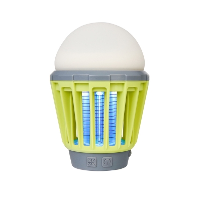 Bix KL01 Şarj Edilebilir Sivrisinek Kovucu Kamp Lambası Ultraviyole LED Elektronik Zapper Taşınabilir Fenerli IPX6 Su Geçirmez Böcek Kovucu Yeşil - Bix