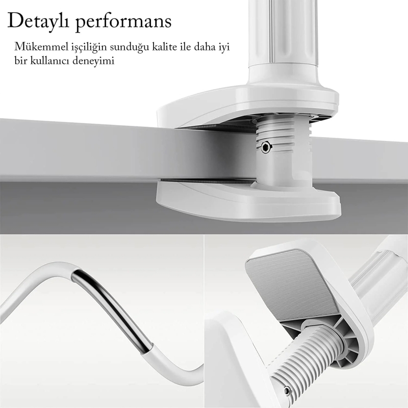 Bix Saiji IVY Akrobat Esnek Telefon Tutucu 85 CM Beyaz - 5