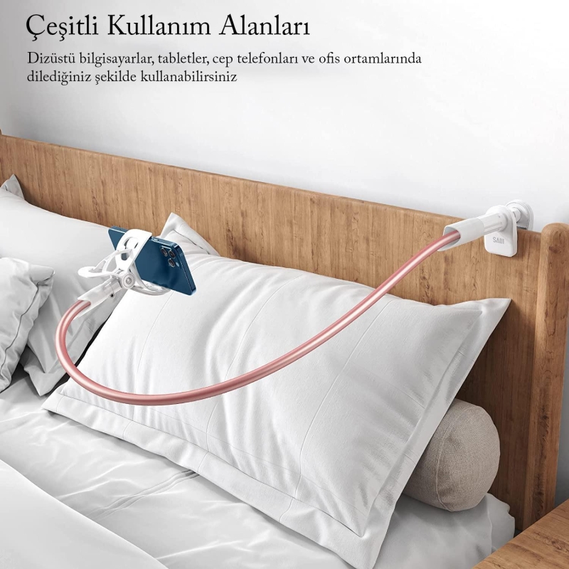 Bix Saiji IVY Akrobat Esnek Telefon Tutucu 85 CM Pembe - 3