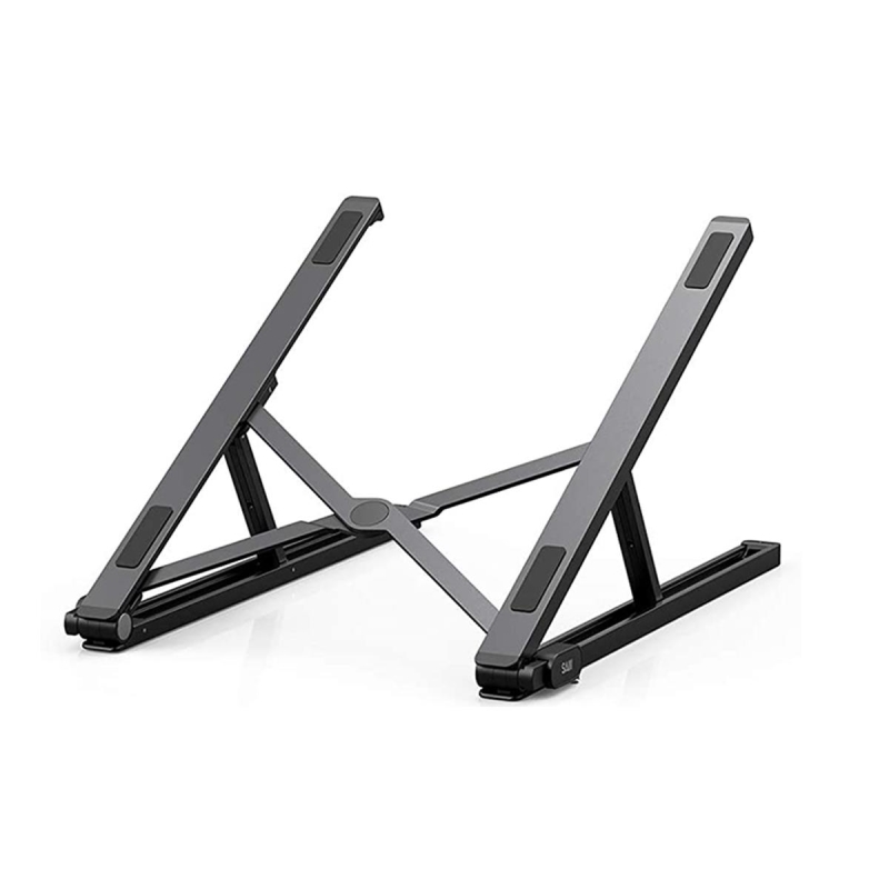 Bix Saiji X2 Taşıma Çantalı Alüminyum Laptop Standı Katlanabilir ve Taşınabilir Siyah - 1