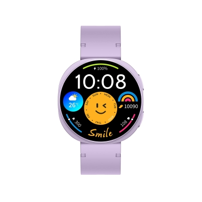 Bix TSW3 42mm Ultra İnce 1.32” AMOLED Ekranlı Akıllı Saat – Bluetooth Aramalı, Metal Çerçeveli, Nabız & SpO₂ Ölçer, iOS ve Android Uyumlu Mor - 8