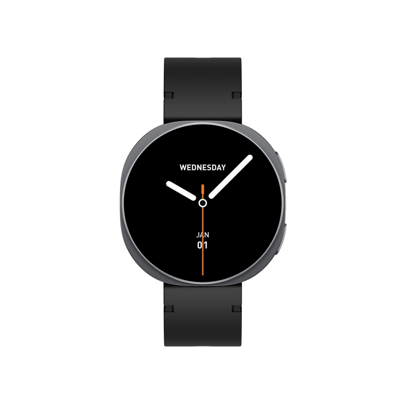 Bix TSW3 42mm Ultra İnce 1.32” AMOLED Ekranlı Akıllı Saat – Bluetooth Aramalı, Metal Çerçeveli, Nabız & SpO₂ Ölçer, iOS ve Android Uyumlu Siyah - 8
