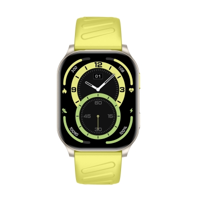 Bix TSW4 47mm Ultra İnce 2.04” AMOLED Ekranlı Akıllı Saat – Dahili LED Fenerli, Bluetooth Aramalı, Nabız & SpO₂ Ölçer, iOS ve Android Uyumlu Yeşil - 8