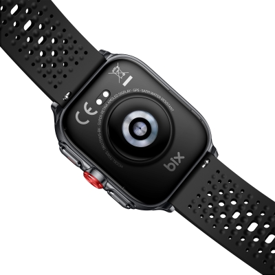 Bix TSW5 53mm Super Retina 2.01” AMOLED GPS Akıllı Saat Siyah – AI Yapay Zeka Destekli, Bluetooth Aramalı, Nabız & SpO2 Ölçer ve iOS Android Uyumlu - 9