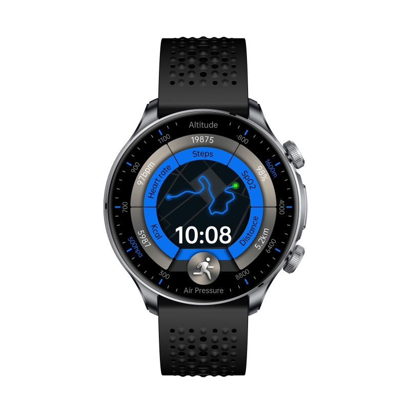 Bix TSW6 48mm Super Retina 1.6” AMOLED GPS Akıllı Saat Siyah – AI Yapay Zeka Destekli, Bluetooth Aramalı, Nabız & SpO2 Ölçer ve iOS Android Uyumlu - 9