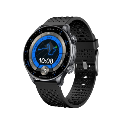 Bix TSW6 48mm Super Retina 1.6” AMOLED GPS Akıllı Saat Siyah – AI Yapay Zeka Destekli, Bluetooth Aramalı, Nabız & SpO2 Ölçer ve iOS Android Uyumlu - Bix