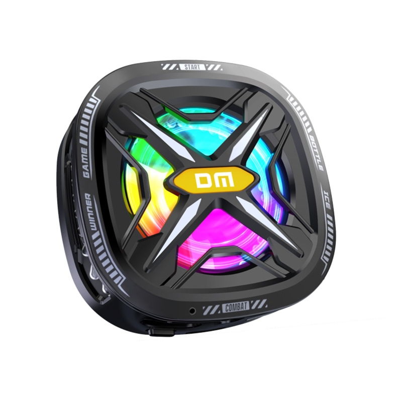 DM AC05 Manyetik Cep Telefonu Radyatör Soğutucu Fan Hız Kontrollü Güçlü Soğutma - 2