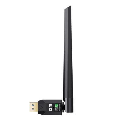 DM AD087 Bluetooth 5.0 Adaptör - 600Mbps Dual Band WiFi Alıcı Verici Access Point - 2