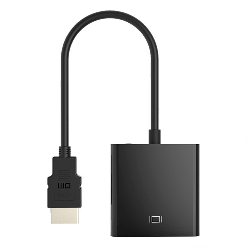 DM CHB021 HDMI to VGA Çevirici Dönüştürücü 3.5mm Aux Ses Destekli Çıkış - 5