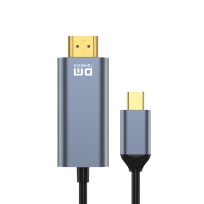 DM CHB024 Type-C to Erkek HDMI 4K 30Hz Dönüştürücü Kablo 1.8 Metre - 4