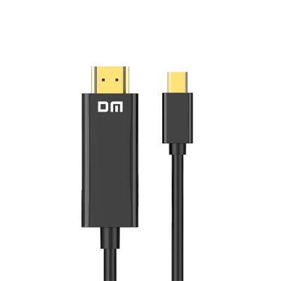 DM CHB039 4K 30Hz Mini Displayport to HDMI Görüntü Aktarma Kablosu 1.8 Metre - DM