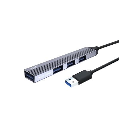 DM CHB056 USB 3.0 to 4 Portlu 3*USB 2.0 1*USB 3.0 Hub Çoklayıcı 15 CM - DM