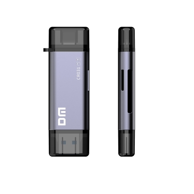 DM CR031 USB3.1 ve Type-C Micro SD TF – SD Kart Okuyucu Çevirici - 4