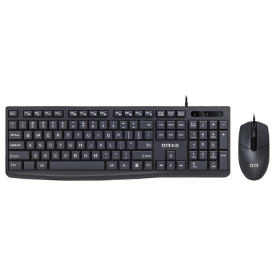 DM K11 USB Kablolu İngilizce Q Klavye ve Mouse Seti - DM