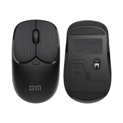 DM K17 Dual Mode Bluetooth ve 2.4GHz Destekli 1200DPI Kablosuz Optik Mouse - 3