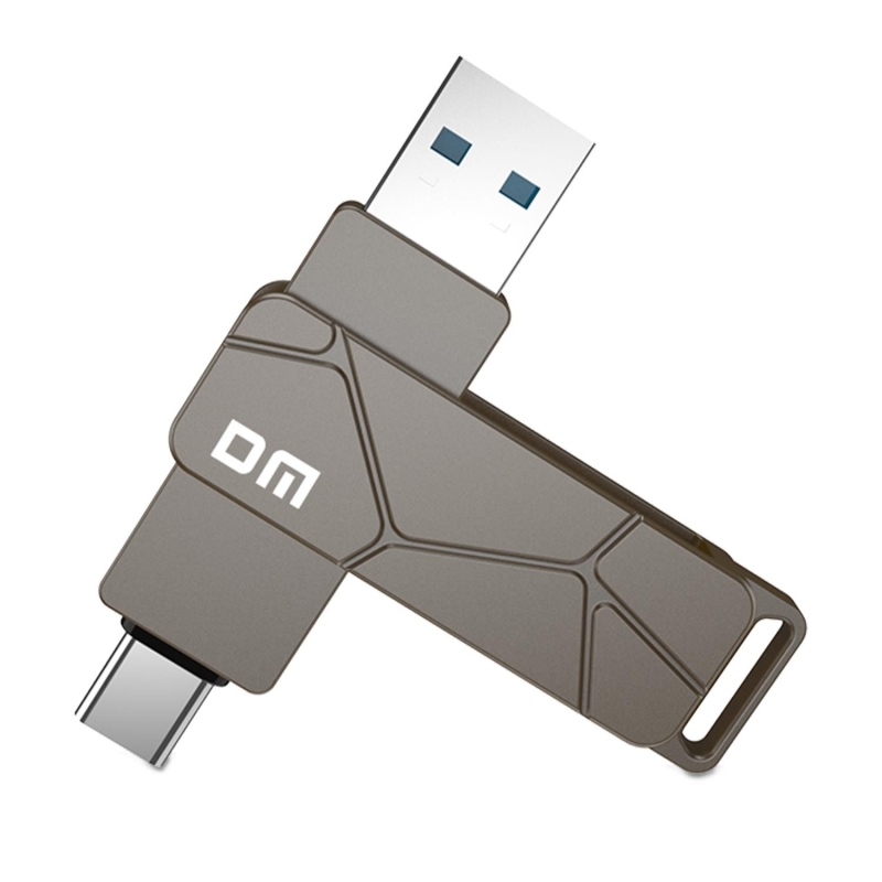 DM PD198 Metal USB3.2 Gen1 Type-C OTG Flash Bellek 256GB - 1