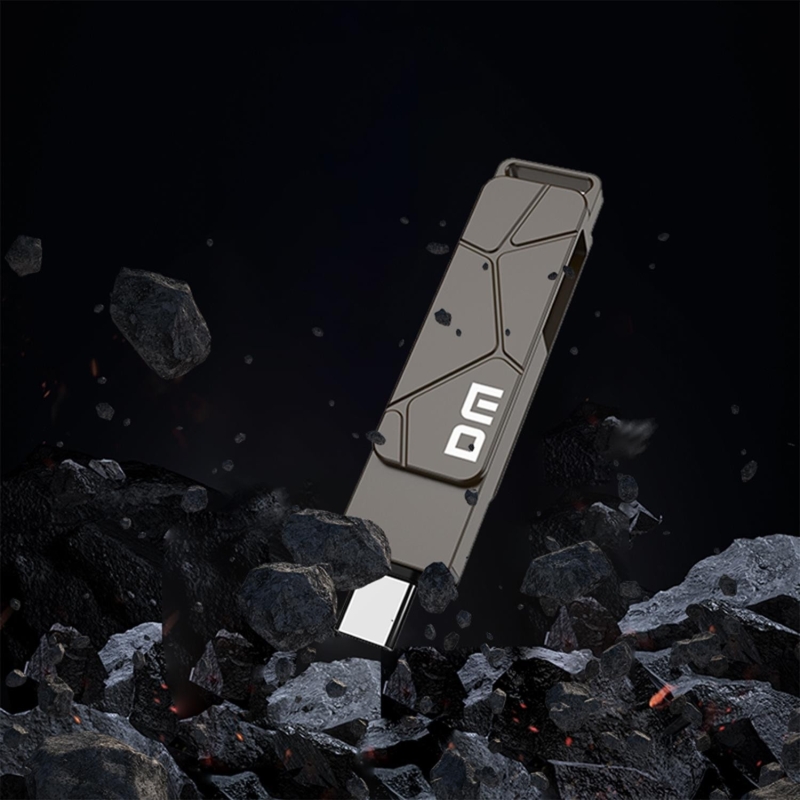 DM PD198 Metal USB3.2 Gen1 Type-C OTG Flash Bellek 256GB - 7