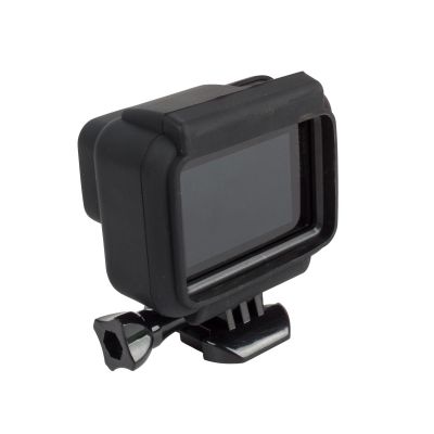 GoPro Hero 5 6 7 Housing için Silikon Kılıf Pembe - 7