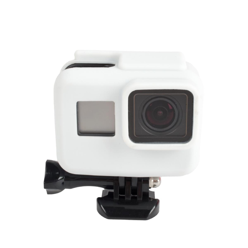 GoPro Hero 5 6 7 Housing için Silikon Kılıf Pembe - 8