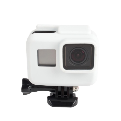 GoPro Hero 5 6 7 Housing için Silikon Kılıf Pembe - 8